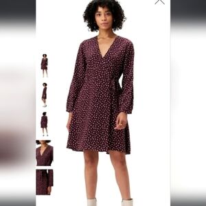 Amour Vert Ivy Dress Washable Silk Large